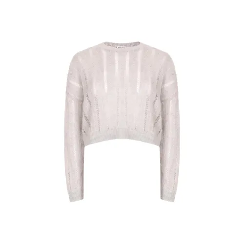 BRUNELLO CUCINELLI Свитер Женский Серый Бежевый