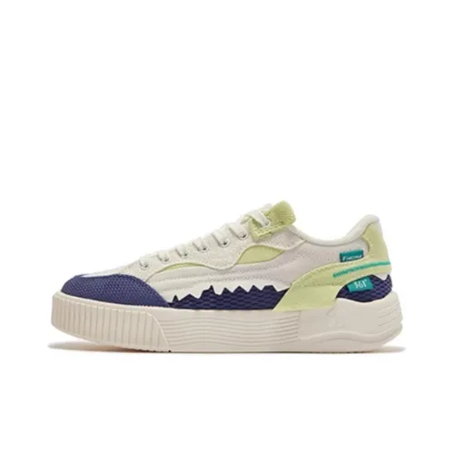 361° Нескользящий Легкий Низкий Топ Кроссовки для скейтбординга Женские Белые