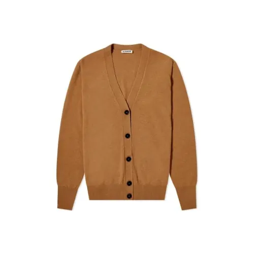 JIL SANDER Коричневый Женские Свитеры