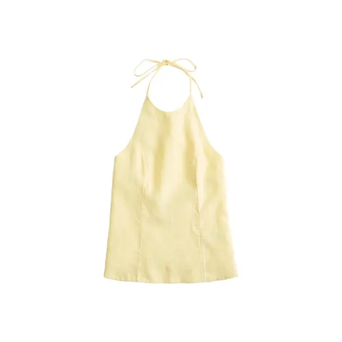 Майка Abercrombie＆Fitch Женская Светло-Желтая