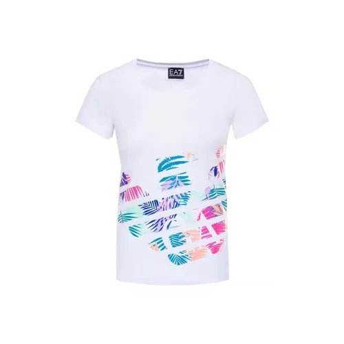 EMPORIO ARMANI Белые Женские Футболки