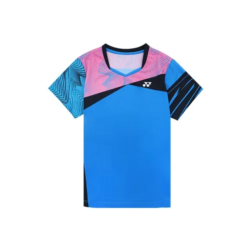 YONEX Морской синий Женские Футболки