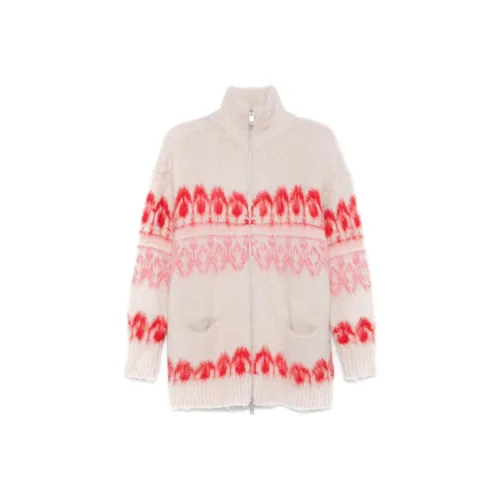 ISABEL MARANT ETOILE FW24 Свитер Женский Малиновый Розовый