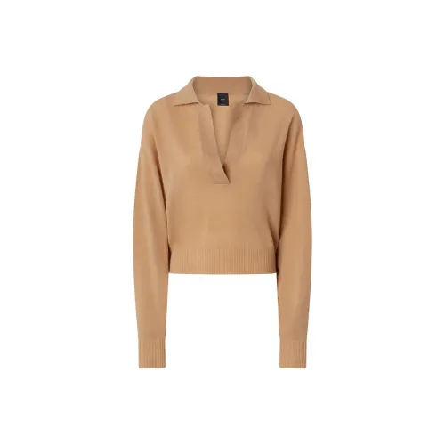 PINKO Бежевые Женские Свитеры