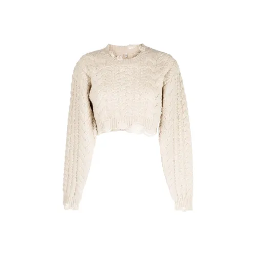 R13 Экрю Женские Свитеры