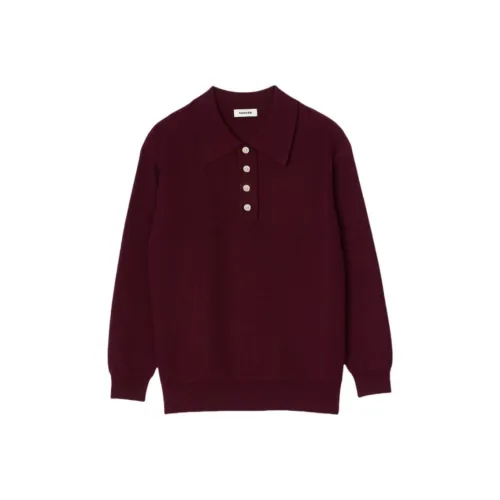 SANDRO Фуксия Женские Свитеры