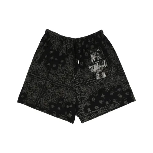 TCH Черные Унисекс Повседневные шорты