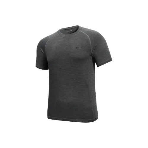 MESUCA Тренировочная одежда Мужская Черный с меланжевым серым