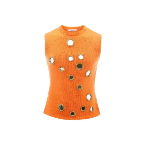 JW Anderson Апельсиновые Женские Свитеры