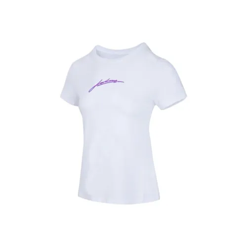 Джордан GFXAS Стандартная T-рубашка Женская Белая