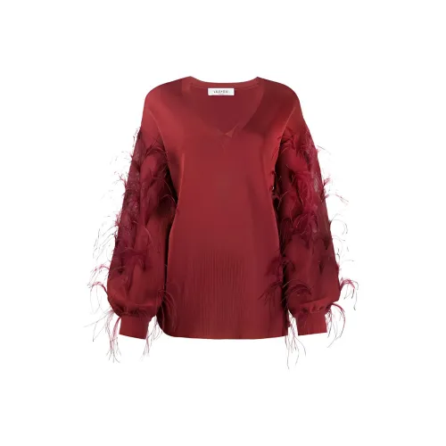 Valentino FW21 Свитер Женский Красный