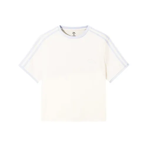 ANTA Variety Тренировки Коллекция T Рубашка Женские Кукуруза Белый