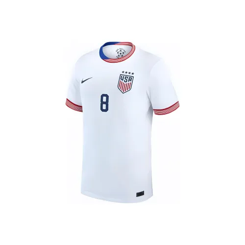 Nike Jaedyn Shaw USWNT 2024 Stadium Away Футболка Мужская Белая
