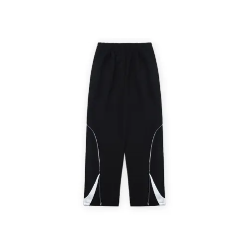 BKCXZICE Спортивные брюки Унисекс Черный