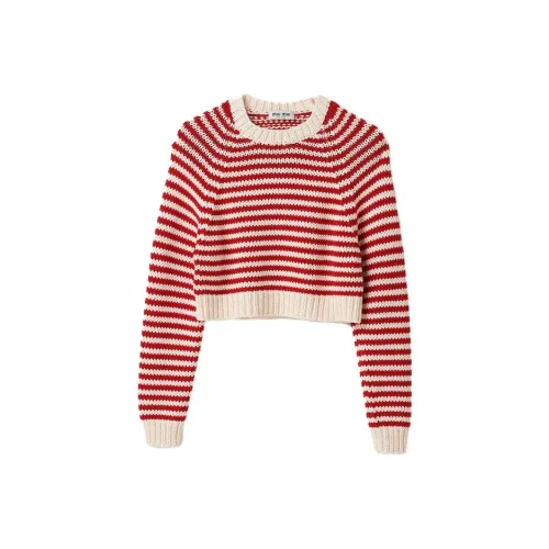 MIU MIU Красный Женские Свитеры