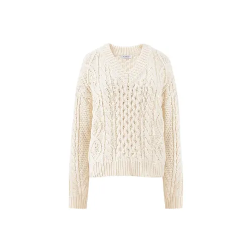 LOOKAST Слоновая кость Женские Свитеры