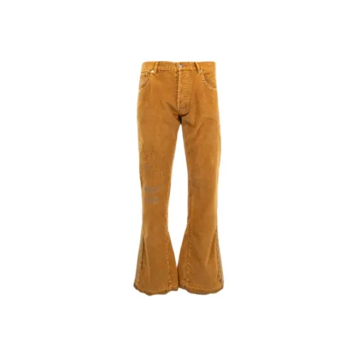 Gallery Dept. Повседневные брюки Мужские Золотисто-коричневые