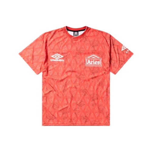 Umbro x Aries SS24 Футбол Джерси Унисекс Красный