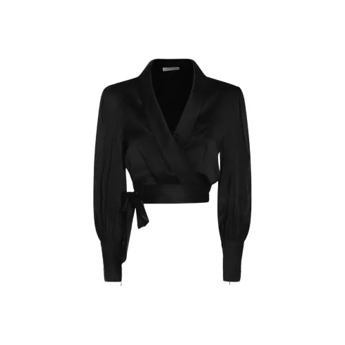 Zimmermann CROP TOP Женские Черный