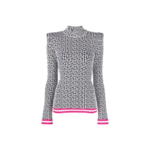 BALMAIN FW22 Свитер Женский Черный