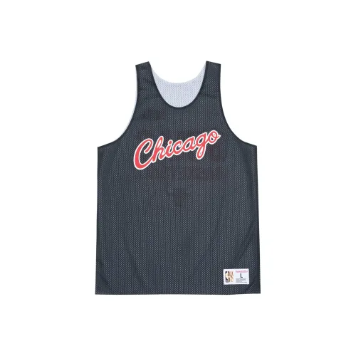 MITCHELL NESS Баскетбольная Джерси Chicago Bulls Унисекс Черная