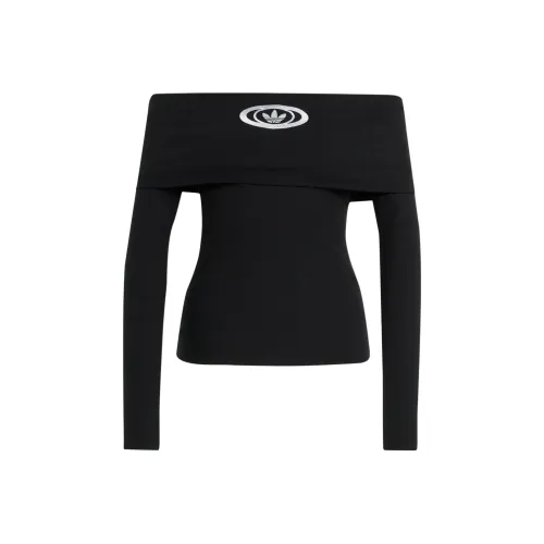 Adidas Originals Топ SS25 T Рубашка Женская Черная