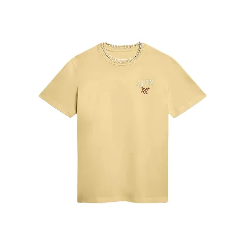 Golden Goose Бежевые Женские Футболки