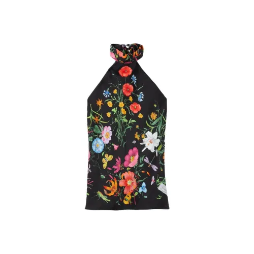 GUCCI Черные Женские Майки