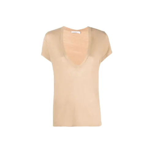 IRO NIGHT Бежевые Женские Рубашки T