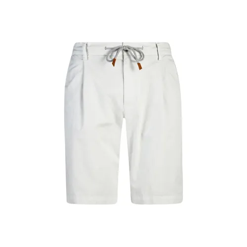 Eleventy FIRSTCLASS Made IN Italy Повседневные шорты Мужские Белые