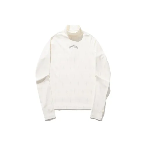 Подкладка рукава с оторванным плечом футболка женская экрю с принтом по всей поверхности