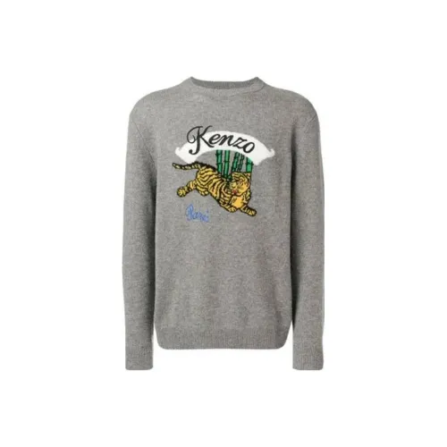 KENZO Серые Женские Свитеры
