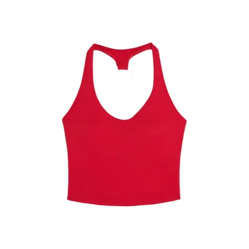 Hollister Женские Майки Красного Цвета