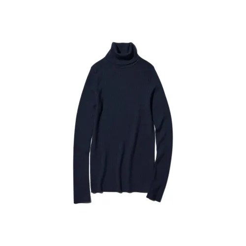 UNIQLO Свитер Женский Темно-Синий
