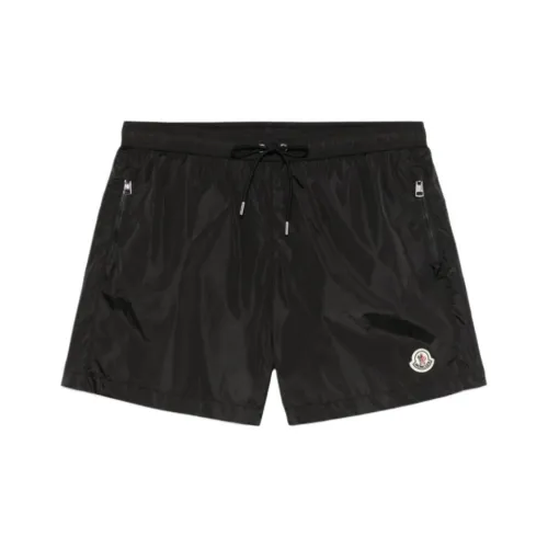 Moncler SS25 Плавательные шорты Мужские Черные