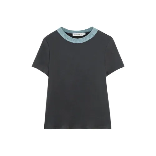 SOON FLOWER Стандартная T-рубашка Женская Икорного цвета