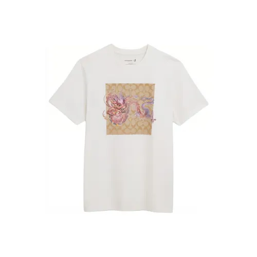 COACH FW23 T-рубашка Женская Белая