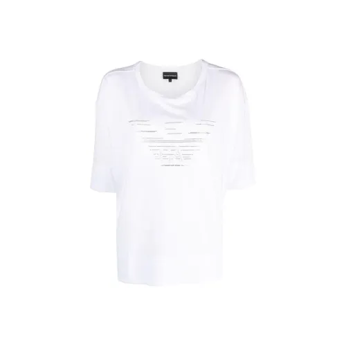 EMPORIO ARMANI Белые Женские Футболки