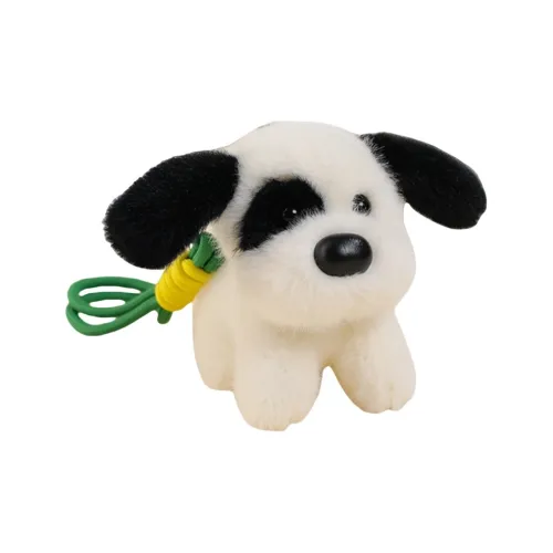 AOLETU Милый Кукла Щенок с Пятном Плюшевая Подвеска 10 см Рекомендуемая Высота