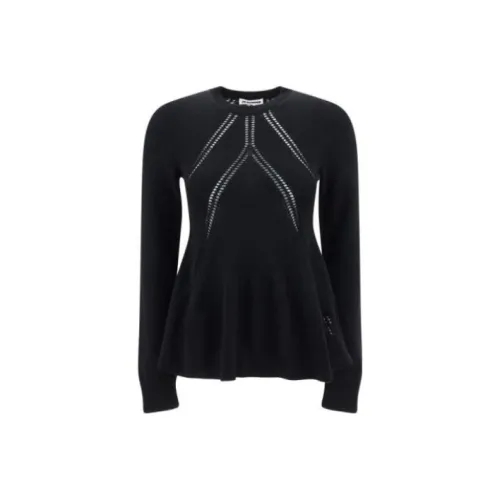 JIL SANDER Черные Женские Свитеры