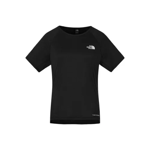 The North Face Реглан рукав быстросохнущая футболка женская JK3 Космический черный