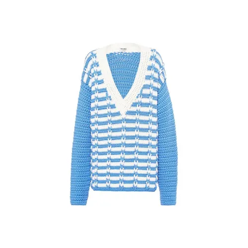 MIU MIU FW21 Свитер Женский Синий