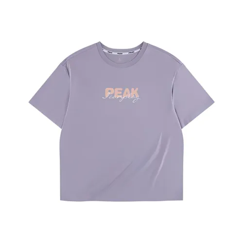 PEAK SS22 Бег Т-Рубашка Женская Светло-Фиолетовая