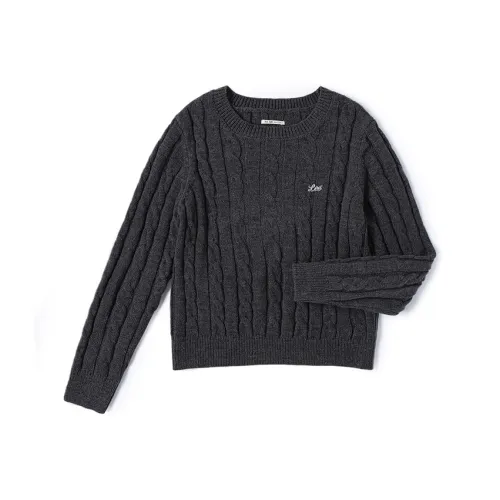 Lee Железно-серый Женские Свитеры