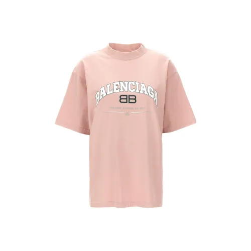 Balenciaga T-Shirt Regular Fit Women's Pink