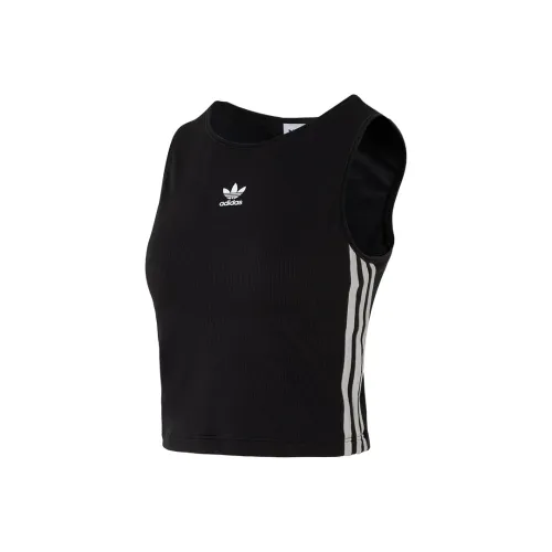 Adidas Originals 3 Stripes Майка Женская Черная