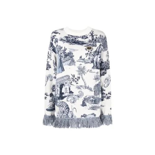 PHILIPP PLEIN Белый Женские Свитеры