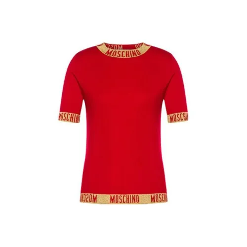 MOSCHINO Красные Женские Футболки