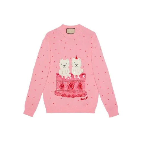 GUCCI SS23 Свитер Женский Розовый