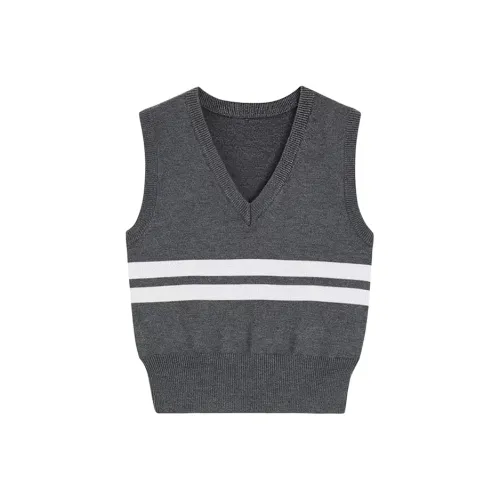 SYEEE WITH U Майка Женская Серого цвета